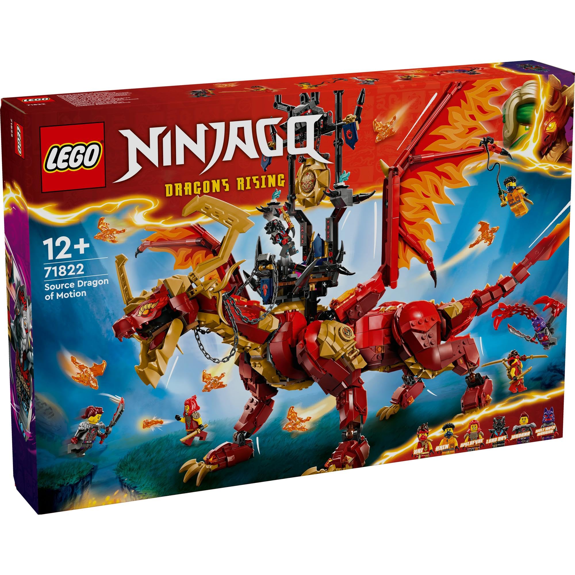 Amazon.co.jp: LEGO NINJAGO 71822 Source Dragon Motion, Toy
